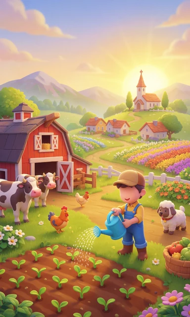 Harvest Moon: Friends of Mineral Town cover art
