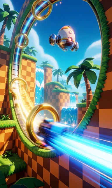 Sonic the Hedgehog cover art