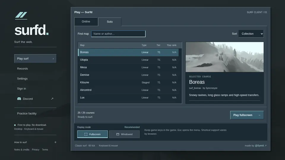 CS Surf Browser screenshot