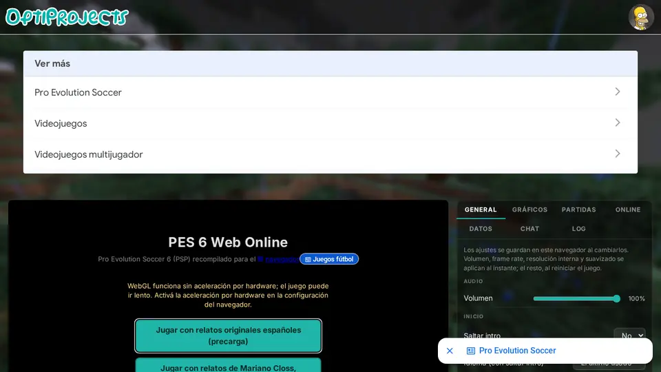 Pro Evolution Soccer 6 screenshot