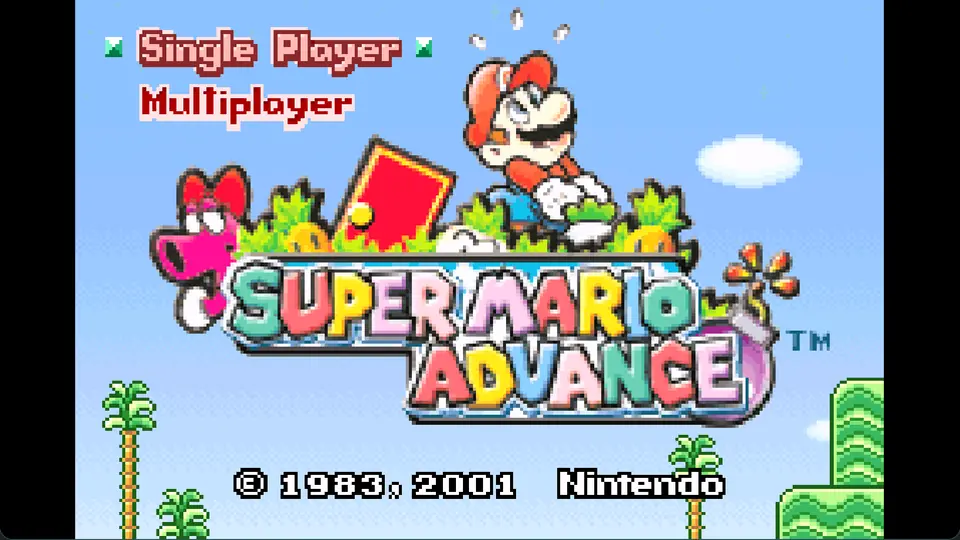 Super Mario Advance screenshot
